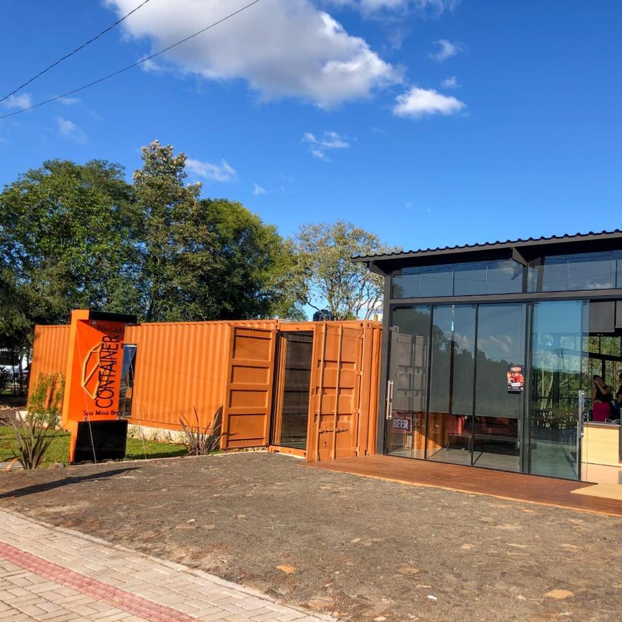 Hotel Pousada Container E Spa Mina Beer Ametista do Sul Esterno foto